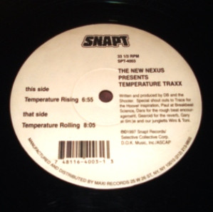 THE NEW NEXUS : Temperature Traxx - ウインドウを閉じる